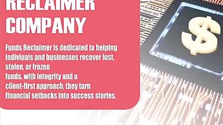 Thanks To FUNDS RECLAIMER COMPANY For Helping Me Recover My Lost Cryptocurrency