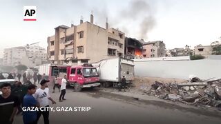 At least 24 killed and 54 wounded in Israeli strikes, Gaza officials