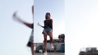 Indian Girl Sadhana Dance