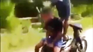 When Clumsiness Meets the Motorcycle