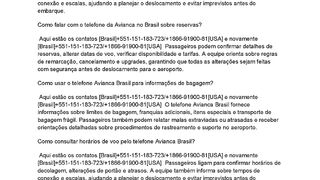 [[fly-aviancaAiRlines]]Como consultar de voo pelo telefone Avianca Brasil?