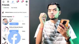 Facebook पर 5000 स जयद Friends कस बनए 5000 Friends हन क बद 3 Settings On  करल