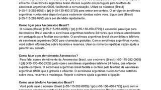 AerOmeXicO} Como falar com  Aeromexico Brasil?