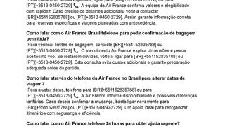 br55[AirFrance]{{  Como falar com o Air France telefone 24 horas para obter ajuda urgente?