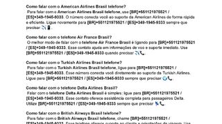 (BrasiL)!!LufTHansa!!Como falar com o telefone Lufthansa Brasil?