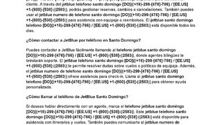 {{AyUdA jeTblUe ! TeleFONE }} Cómo  ponerse en contacto con el teléfono  JetBlue Santo Domingo?