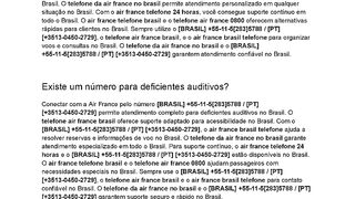Ａｔｅｎｃｉｏｎ２４７Como posso falar com um atendente da Air  France?