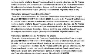 {{Brasil-AirFrance}}Como falar com Air France  telefone Brasil?