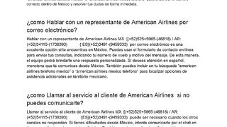 ((Mx))[QuickAsistente]Como Contactar con un agenteAmerican Airlines ?