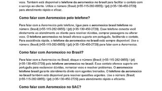 {BR} !! AeRoMexiCo !! Como falar com atendimento Aeromexico?
