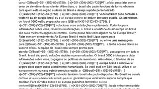 {{telefone-Air Europa}} Como falo com  alguém na Air Europa Brasil?