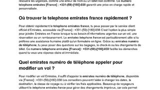 fr-[{ emiRateS-teleFonE}]Comment joindre  emirates contact telephone france ?