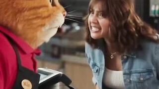 Kucing kena marah