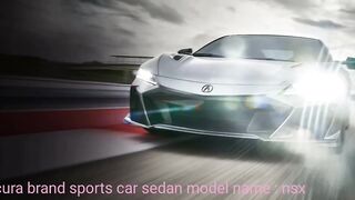 2021 спортивный автомобиль марки acura