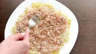 Салат "золотая рыбка"