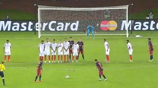 MESSI INSANE FREEKICK 4 #shorts