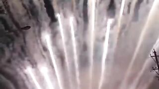 Sky shot 1000 fire testing crackers