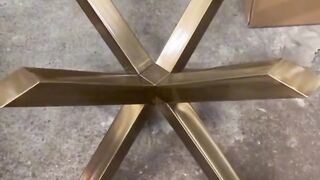 Unique Iron Table design