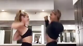 Girls dance top