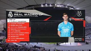 Spanish Super Cup | 11/01/2023 | Real Madrid - Valencia  1:1 (Pen. 4:3)