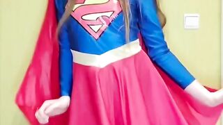 TikTok supergirl hot girl cosplay TikTok complitio