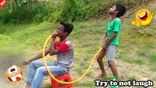 Top  New Comedy Video 2023 New_Funny Video 2023_Try To Not Laugh_Episode-1_By hahhahidea