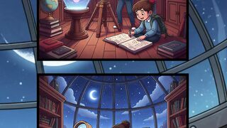 Kids Space Observation Adventure