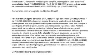 {Q????????????ᗩ ????Řs????????Ẹ????????ό????ᵉ}Como falar com a Qantas Brasil pelo serviço ao cliente?