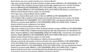 {{{Avianca-airlines}}} Como falar com a central  de atendimento da Avianca Brasil?