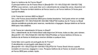 [????????????????????????]55!!AirFranceTeLEfOne!! Como  falo com atendente da Air France?