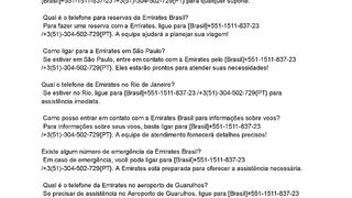 {{????????????ℝ????????????????????????????????????????-????????????????????????????????}} Como posso  falar com um atendente da Emirates no Brasil?