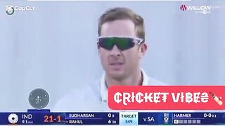 K L Raul bold by harmer with beautiful ball