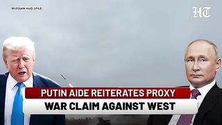 Putin Aides Proxy War Charge At West As Trump Pushes Peace Plan NATO Is Using Ukraine To