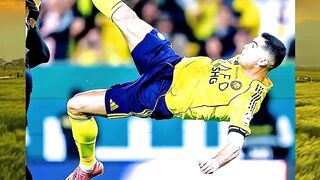 40 tahun tapi gol salto begini?! Ronaldo bukan lawan pemain dia lawan  tetap GOAT.