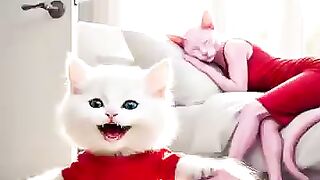 She Put the Kitten in a Washing Machine shorts