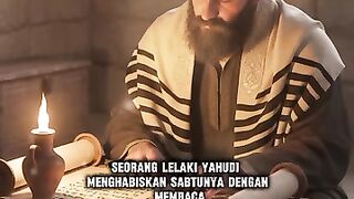 The Jewish priest died immediately after becoming a believer.