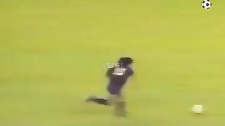 Diego Maradona while still at Barcelona
