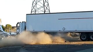 Can a Truck Slice a Car Roof Off