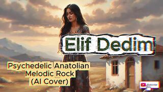 Elif Dedim De Dedim (AI Psikedelik Anadolu Rock Cover)
