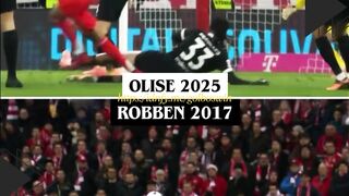 Duel Skill Mirip! Olise 2025 vs Robben 2017