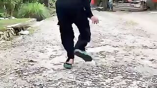 This persons fate is unlucky, he cant get his cellphone, his motorbike was stolen by someone