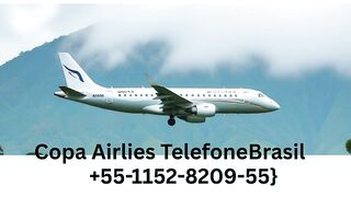 Copa Airlines TeLefone Como falar com a Copa Airlines pelo telefone no Brasil?