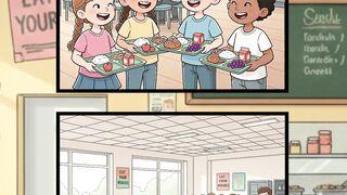 Fun Day at the School Canteen