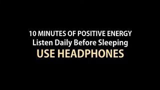 30 Days Affirmations for Positive Thinking, Health, Success, Self Love before Sleeping   Hindi Video