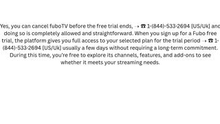 Can you really cancel fuboTV before the free trial ends? {Fubos free trial}