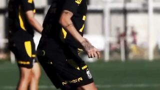 Neymar berlatih bersama santos fc