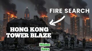 Firefighters search for missing after Hong Kong tower blocks fire
