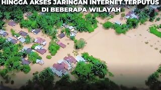 Natural disaster in Aceh, Indonesia