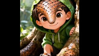 Togetherness with Pangolin