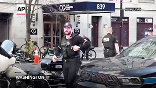 Video shows National Guard members shot in DC treated on the